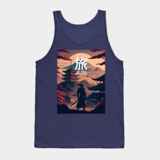 Futuristic Samurai: A Journey Through Time and Tradition Tank Top